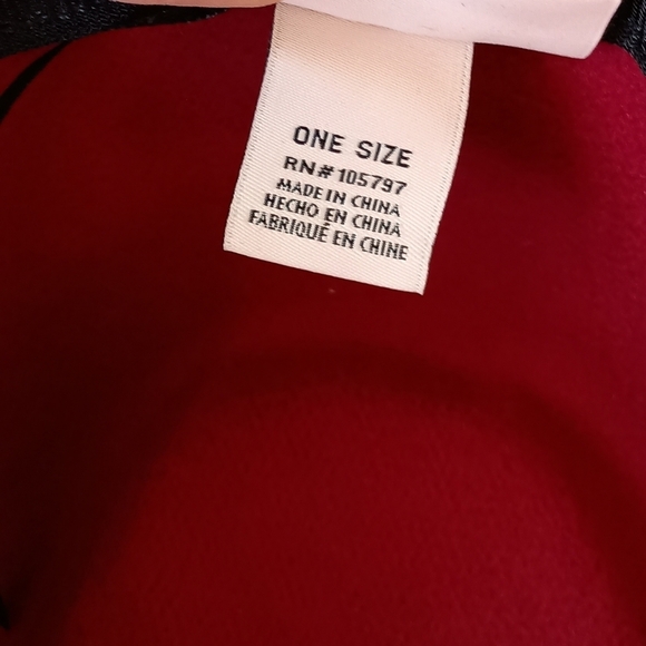 Juicy Couture Elegant Burgundy Hat with Leopard Band main image 7